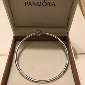 Pandora Sterling Silver Bangle Bracelet